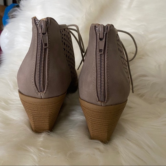 Taupe Booties - Picture 5 of 6